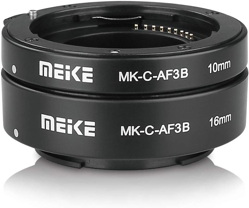 Meike Mk-C-Af3b 10mm And 16mm Extension Tubes For Canon Eos-M