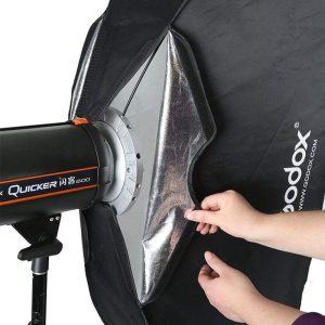 Softbox Godox 35x160cm Lưới Tỏ Ong - Chính Hãng - Ảnh 4
