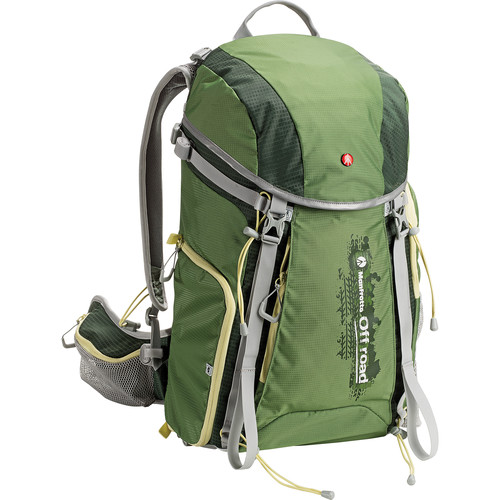 Ba Lô Máy Ảnh Manfrotto Offroad Hiker Backpack 30l Màu Xanh Lá - Ảnh 2