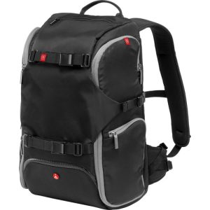Ba Lô Máy Ảnh Manfrotto Backpack Travel Màu Đen - Ảnh 5