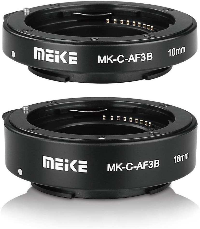 Meike Mk-C-Af3b 10mm And 16mm Extension Tubes For Canon Eos-M - Ảnh 5
