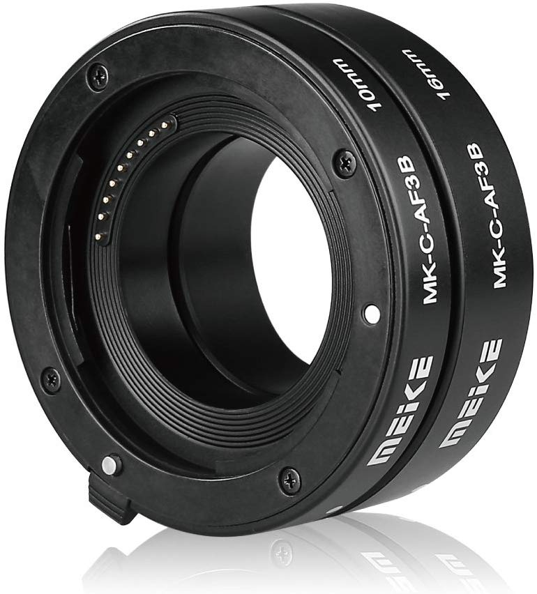 Meike Mk-C-Af3b 10mm And 16mm Extension Tubes For Canon Eos-M - Ảnh 4