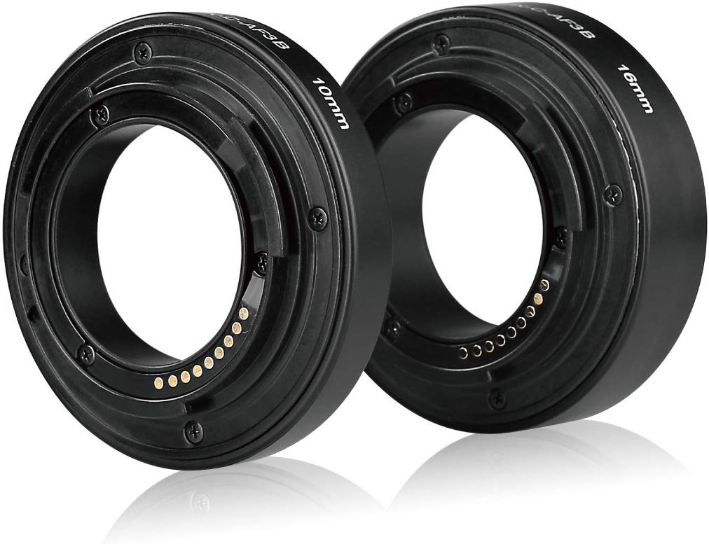 Meike Mk-C-Af3b 10mm And 16mm Extension Tubes For Canon Eos-M - Ảnh 3