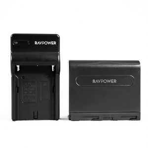 Combo pin + sạc Sony NP-F970 Ravpower 7800 mAh