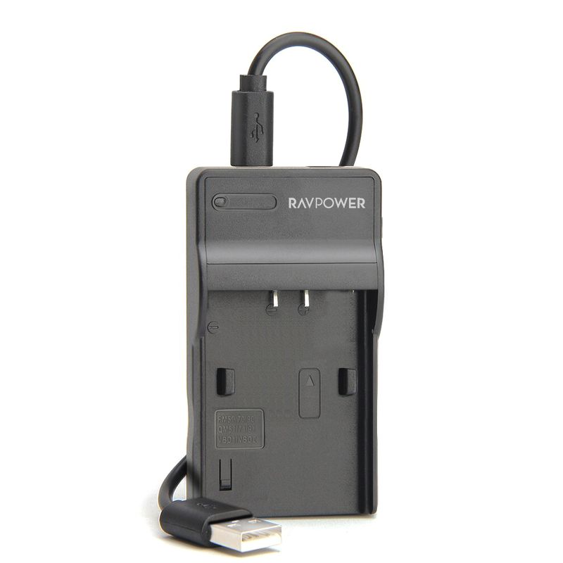 Bộ pin sạc máy ảnh Sony NP-FV100A Ravpower 3090mAh - Ảnh 2