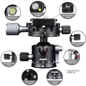 Benro E3-H2 Ballhead | Chính Hãng - Ảnh 2