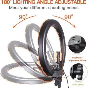Đèn Led nhiếp ảnh Halo19 LED Ring Light - Ảnh 6
