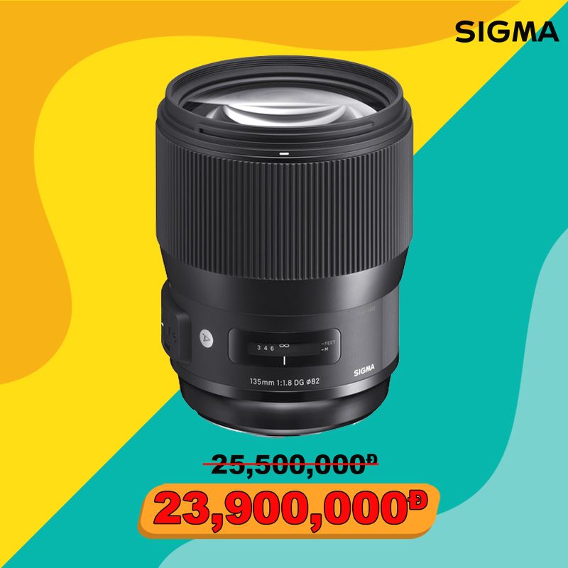 Sigma 135mm f/1.8 DG HSM (A) (For Canon EF) | Chính Hãng - Ảnh 3