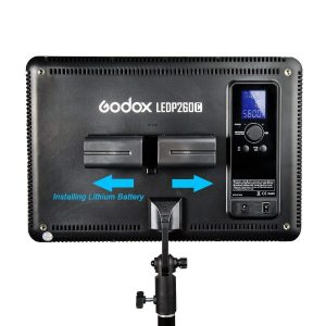 Đèn LED chụp hình Godox - LEDP260C - Ảnh 4