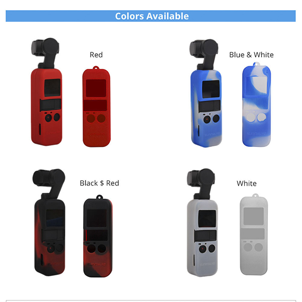 Silicon Cho Osmo Pocket | Chính Hãng Màu Trắng - Ảnh 2