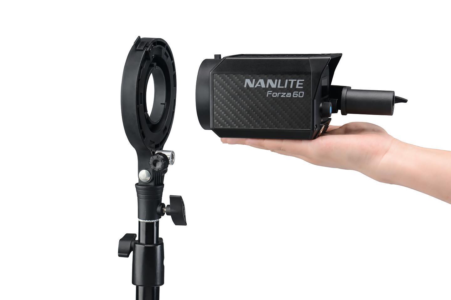 Giá đỡ tiếp nối đèn Forza 60 - Nanlite AS-BA-FZ60 Bowens Adapter - Ảnh 5
