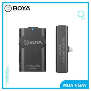 Microphone Boya BY-WM4 Pro K5 cổng kết nối Type-C - Ảnh 2