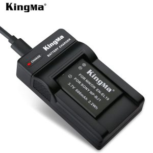 Combo Kingma 1 Sạc + 1 Pin Máy Ảnh Sony Rx0 / Rx0II NP-Bj1 / Nikon EN-EL19 - Ảnh 2