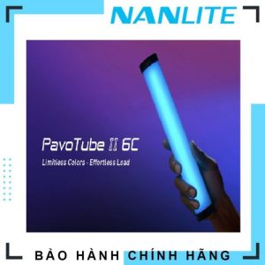Nanlite PavoTube II 6C – Đèn Led Ống Đổi Màu RGB Tích Hợp Pin Sạc