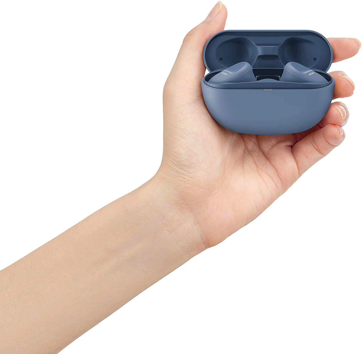Tai nghe True Wireless Sony WF-SP800N Xanh dương - Chính hãng - Ảnh 3