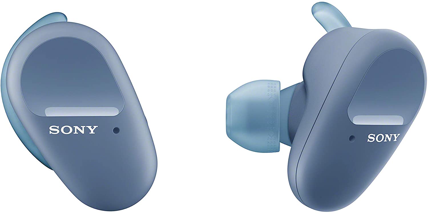 Tai nghe True Wireless Sony WF-SP800N Xanh dương - Chính hãng