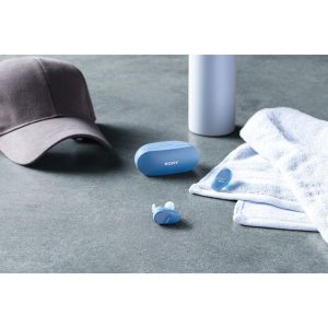 Tai nghe True Wireless Sony WF-SP800N Xanh dương - Chính hãng - Ảnh 12