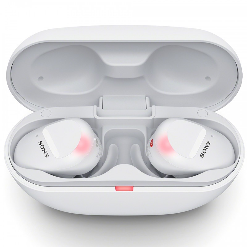 Tai nghe True Wireless Sony WF-SP800N Trắng - Chính hãng - Ảnh 6