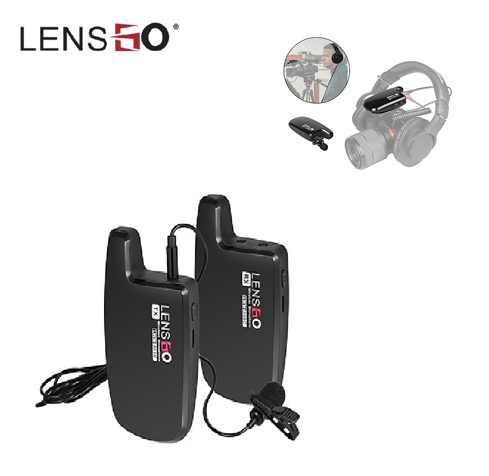 Micro Thu Âm Wireless LENSGO LWM-308C Single (TX+RX) - Chính Hãng