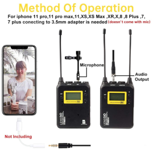 Micro Thu Âm Wireless LENSGO LWM-328C Double (TX+TX+RX) - Chính Hãng - Ảnh 3