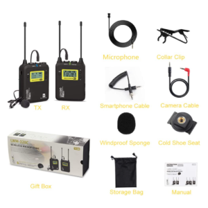 Micro Thu Âm Wireless LENSGO LWM-328C Single (TX+RX) - Chính Hãng - Ảnh 3