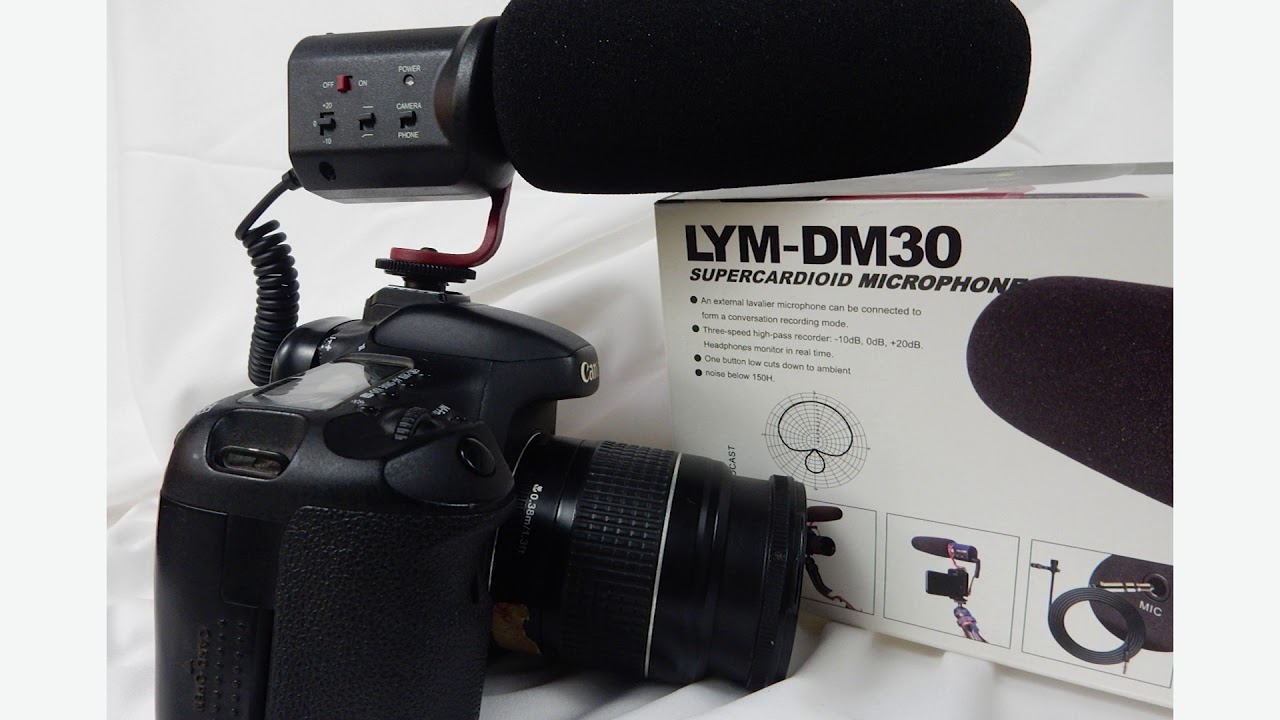 Mic thu âm shotgun LENSGO LYM-DM30 - Chính hãng