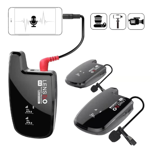 Micro Thu Âm Wireless LENSGO LWM-308C Single (TX+RX) - Chính Hãng - Ảnh 3