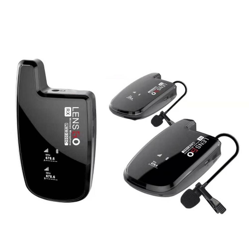 Micro Thu Âm Wireless LENSGO LWM-308C Double (TX+TX+RX) - Chính Hãng - Ảnh 3