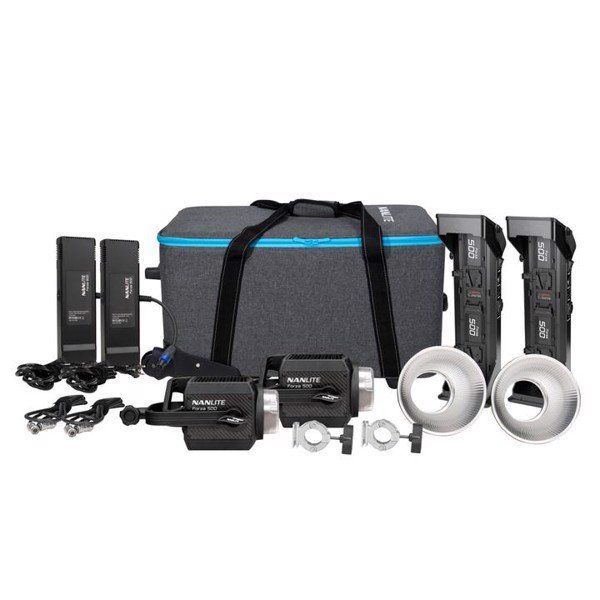 Đèn Nanlite Forza 500 LED 2-Monolight Kit