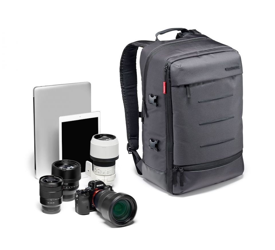 Ba Lô máy ảnh Manfrotto Manhattan camera backpack mover-30 Chính Hãng - Ảnh 2