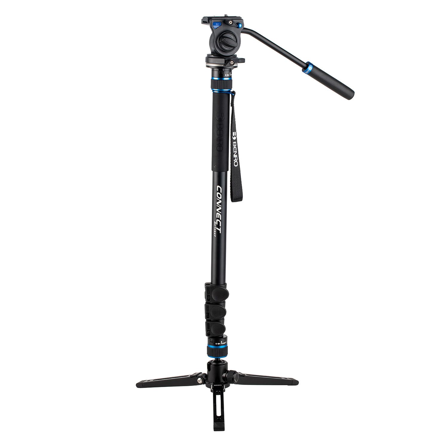 Chân máy quay Benro Video Monopod Connect S2 (MCT28AFS2)