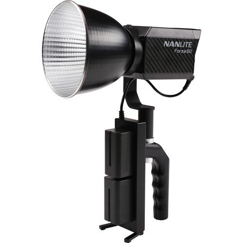 Combo Nanlite Forza 60 LED Monolight Kit bao gồm NPF Battery Grip và ngàm Bowens S-Mount - Ảnh 4