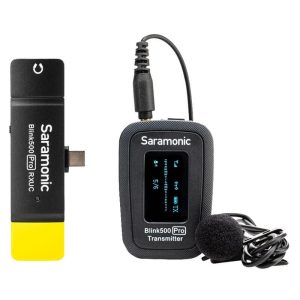 Micro Thu Âm Không Dây Saramonic Blink 500 Pro B5 USB Type C (TX + RX) 1 Phát + 1 Thu - Chính hãng - Ảnh 2