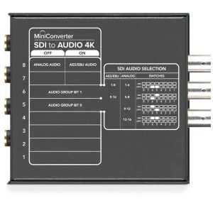 Blackmagic Mini - SDI To Audio 4K - Chính Hãng - Ảnh 2