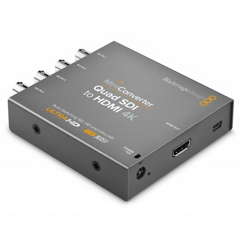Blackmagic Mini - Quad SDI To HDMI 4K 2 - Chính Hãng - Ảnh 2