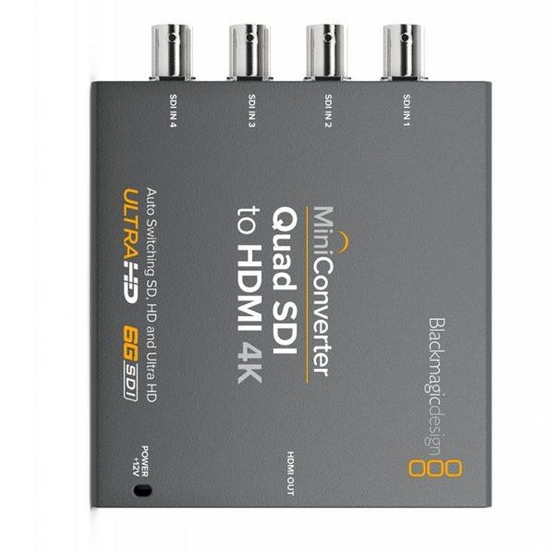 Blackmagic Mini - Quad SDI To HDMI 4K 2 - Chính Hãng - Ảnh 3