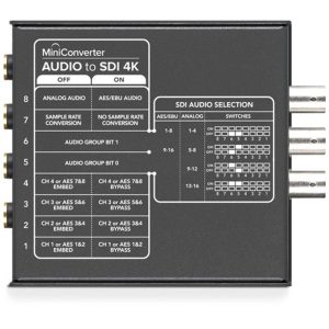 Blackmagic Mini - Audio to SDI 4K - Chính Hãng - Ảnh 4