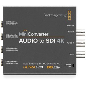 Blackmagic Mini - Audio to SDI 4K - Chính Hãng