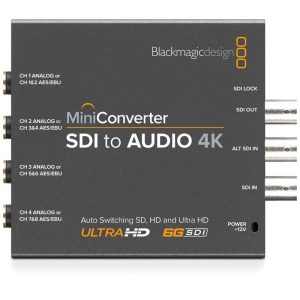 Blackmagic Mini - SDI To Audio 4K - Chính Hãng