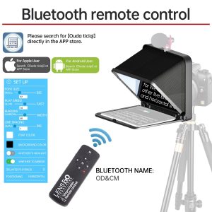 Máy Nhắc Chữ Teleprompter TC7 ( black ) - Chính Hãng - Ảnh 2