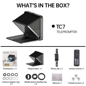 Máy Nhắc Chữ Teleprompter TC7 ( Red ) - Chính Hãng - Ảnh 4