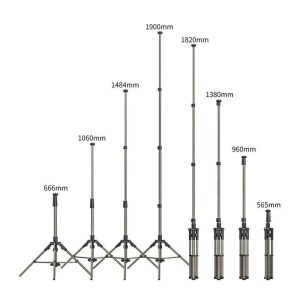 Chân Tripod Ulanzi MT-39 hỗ trợ xoay 360 độ, có thể kéo dài 190cm gắn đèn, camera, điện thoại - Ảnh 3