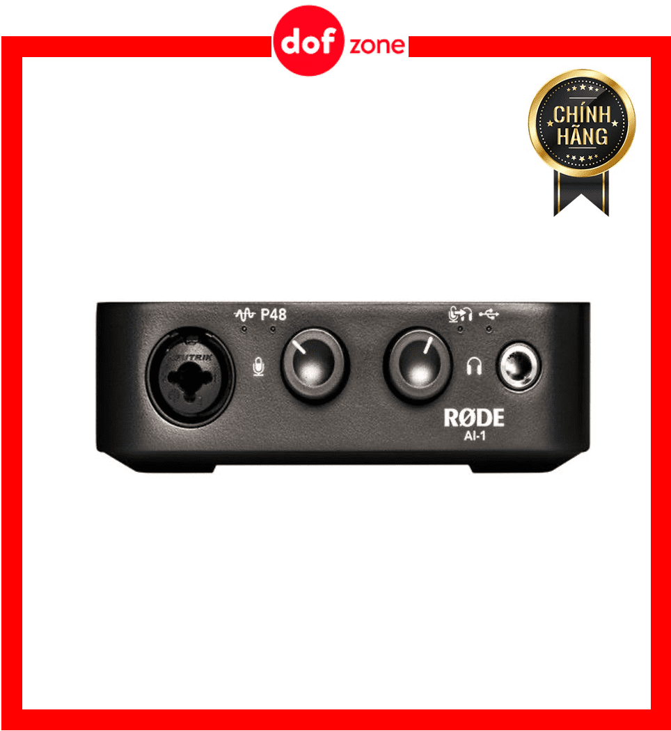 Bộ kết nối âm thanh soundcard RODE AI-1 - chính hãng - Ảnh 7