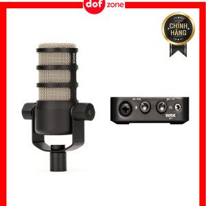 Combo Micro thu âm Rode Podmic kèm bộ Soundcard cổng USB RODE AI-1