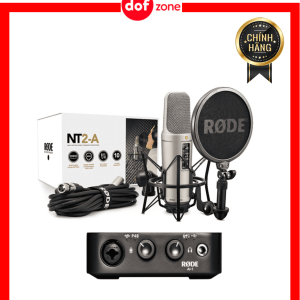 Combo Micro Rode NT2-A Kit kèm bộ kết nối cổng USB RODE AI-1
