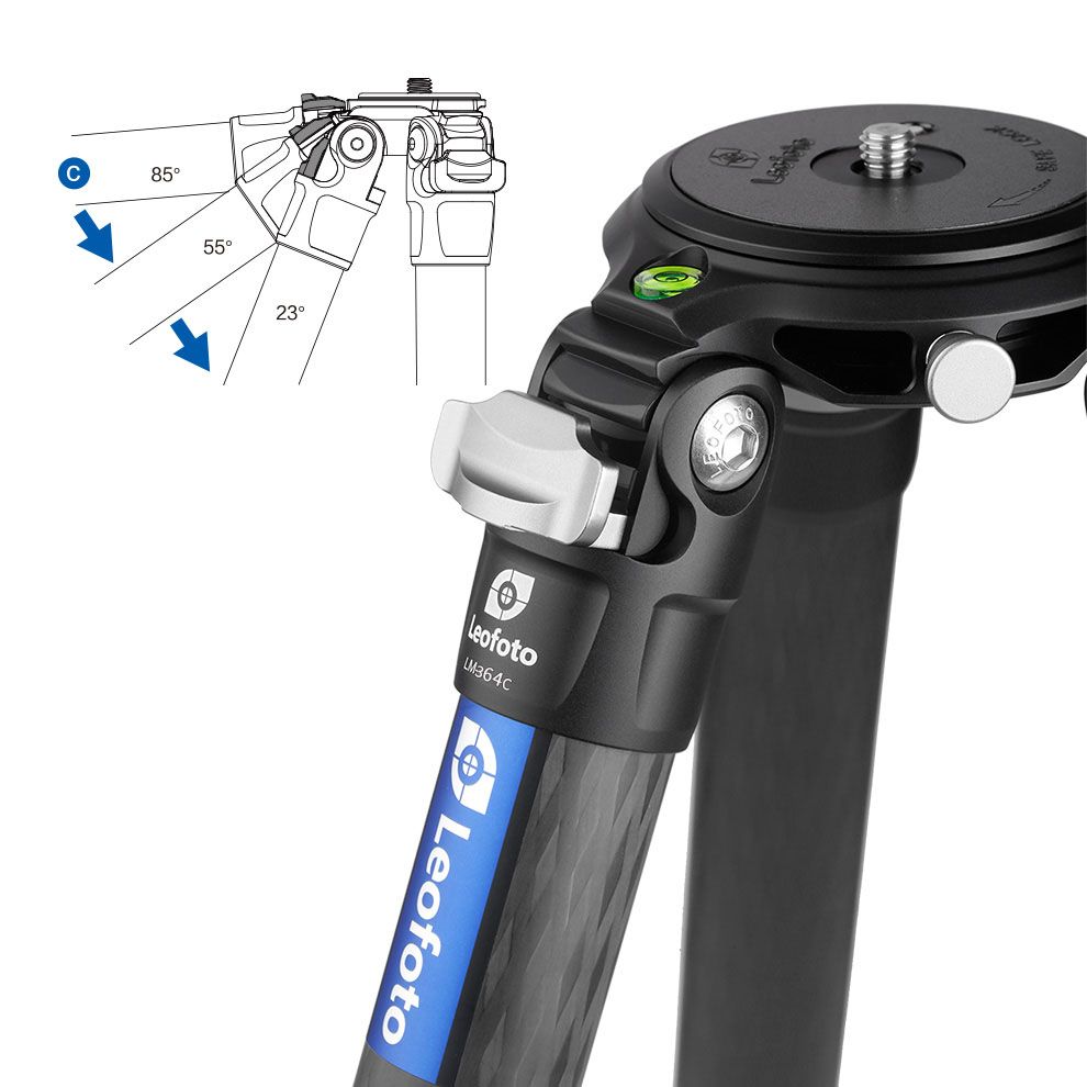 Leofoto LM-364C Tripod | Chính Hãng - Ảnh 3