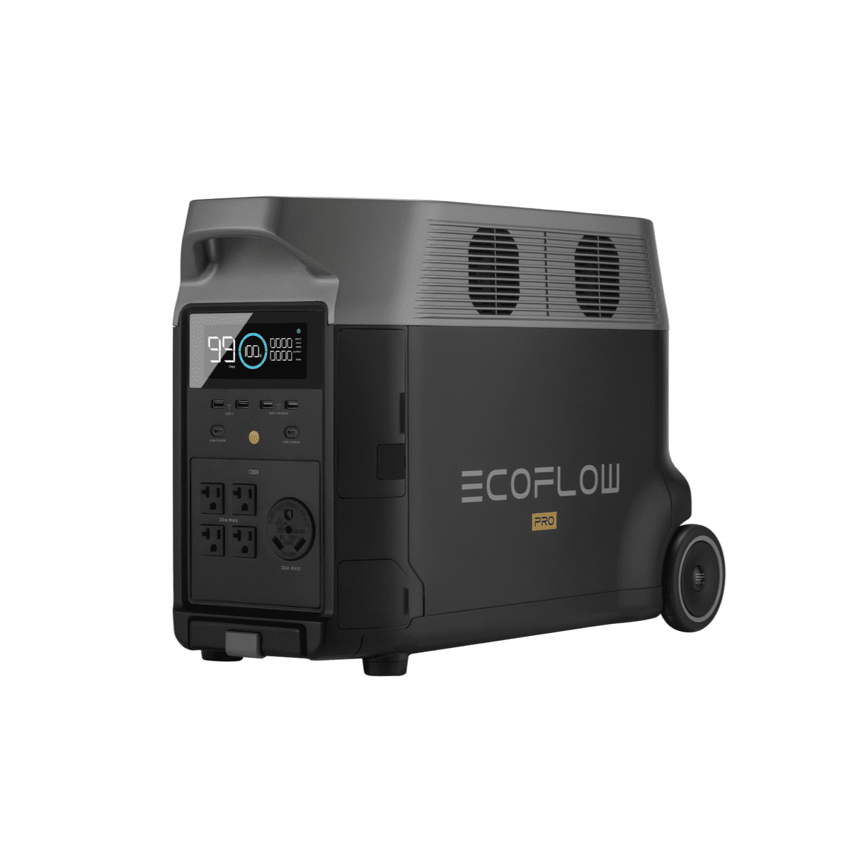 Trạm sạc dự phòng di động EcoFlow DELTA Pro 3600Wh | Chính Hãng