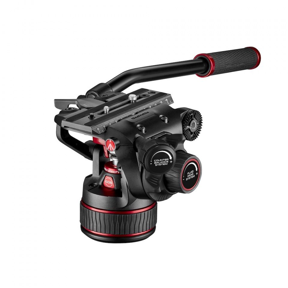 Manfrotto Nitrotech 608 Fluid Video Head With Continuous CBS - MVH608AH | Chính Hãng - Ảnh 8