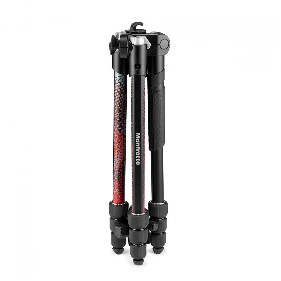 Manfrotto Element ALU Mark II 4S Tripod Đỏ | Chính Hãng - Ảnh 3