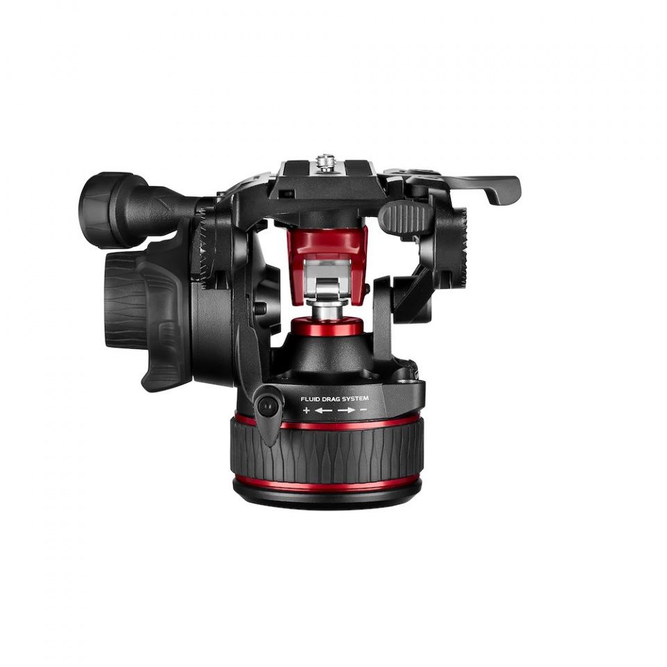 Manfrotto Nitrotech 608 Fluid Video Head With Continuous CBS - MVH608AH | Chính Hãng - Ảnh 2